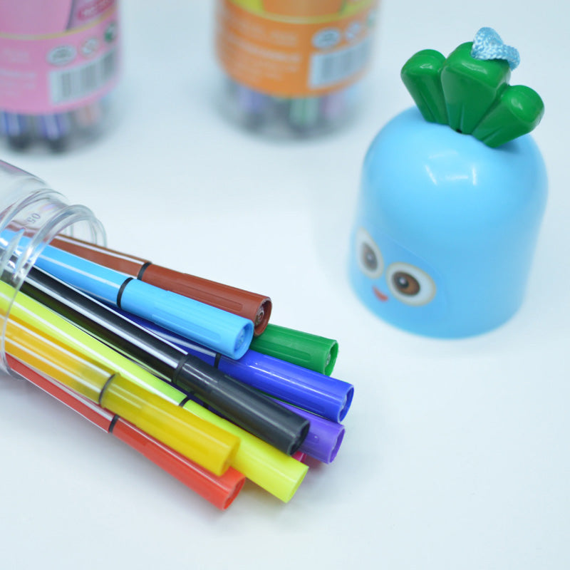 Huihuajia Carrot Box Fine Marker Set