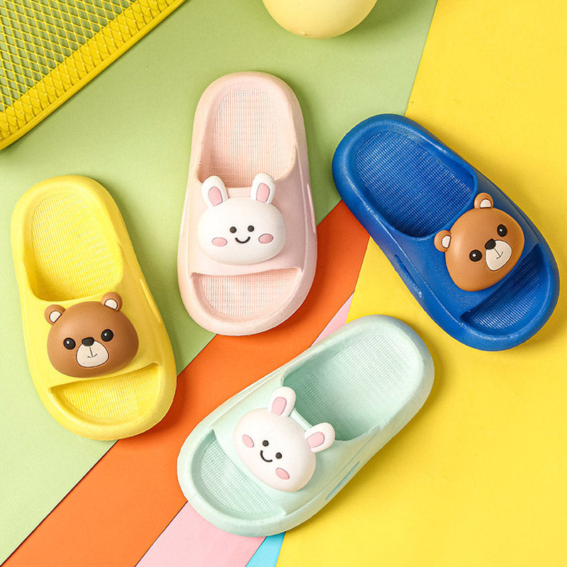 Cute Cartoon Soft Rubber Slippers