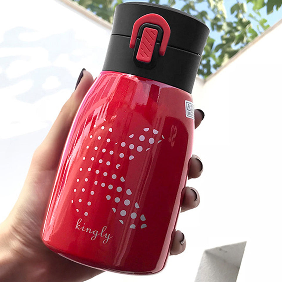 Glossy Stainless Steel Water Bottle