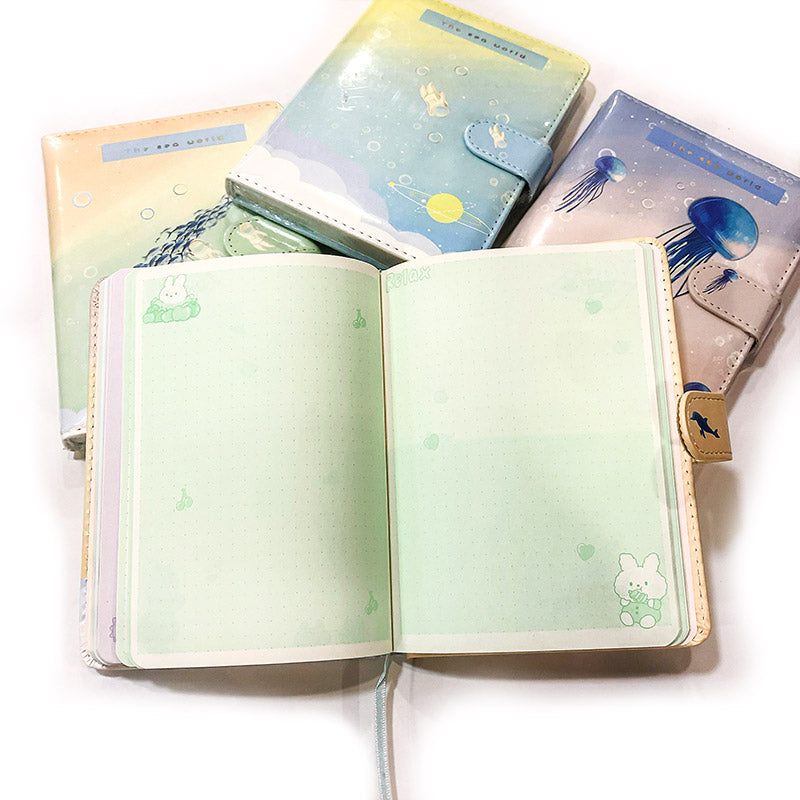 A5 Creative Colorful Inner Pages Notebook