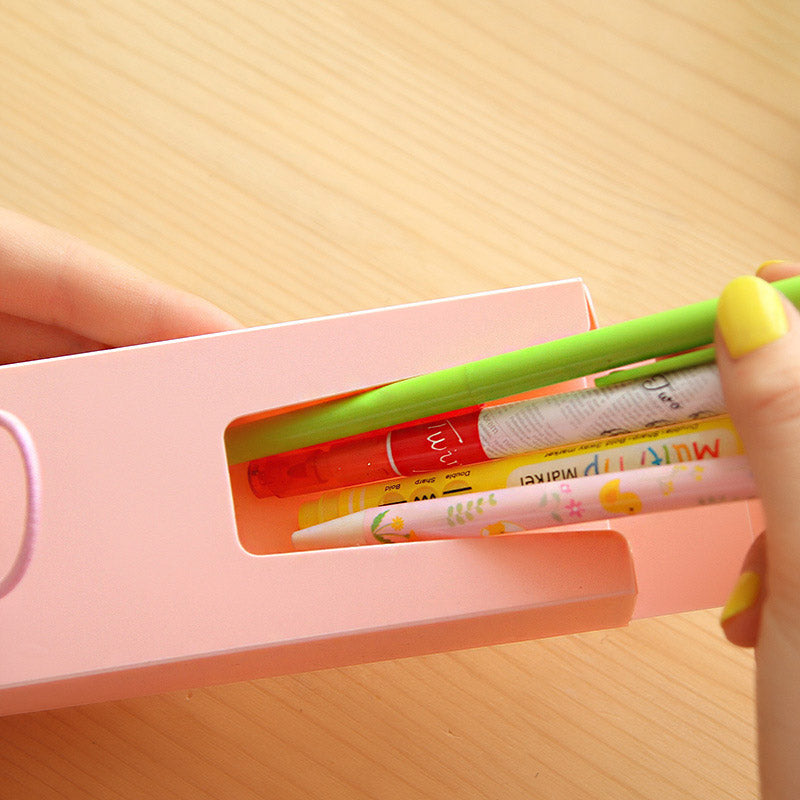 Candy Color Smile Tower Pencil Case