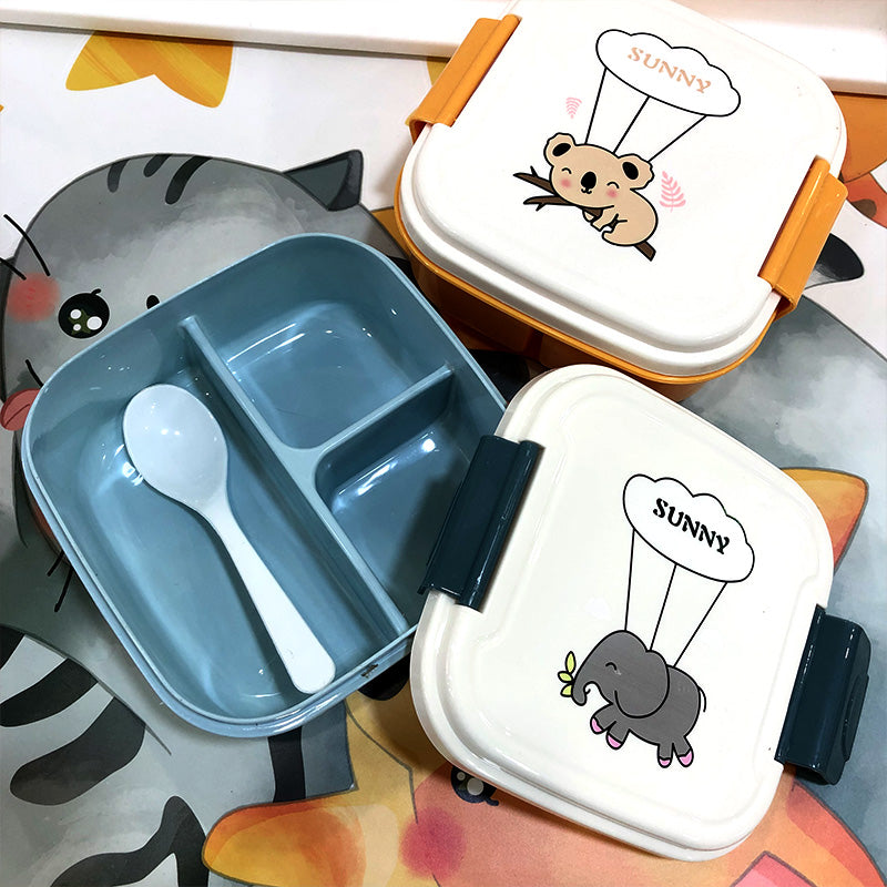 Plastic Bento Box Kids Lunch Box