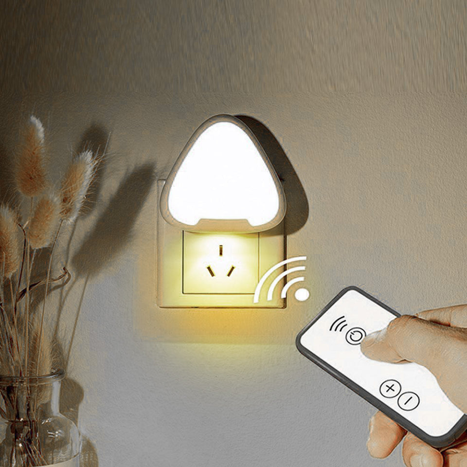 Triangle LED Night Lamp With Remote