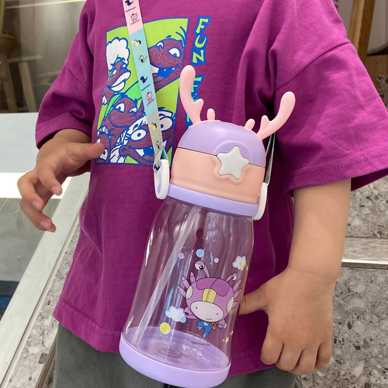 Antlers Kids Plastic Water Bottle
