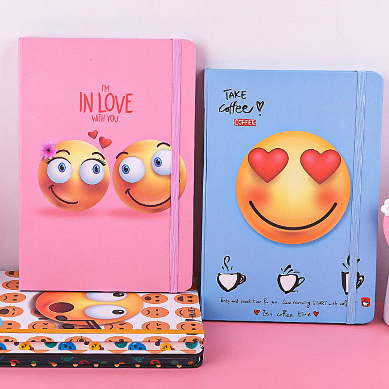 Smiley Hardcover Lined Journal Notebook