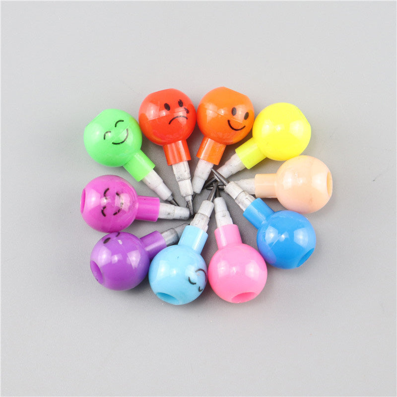 Set of Colorful Detachable Bullet Marker & Pencil