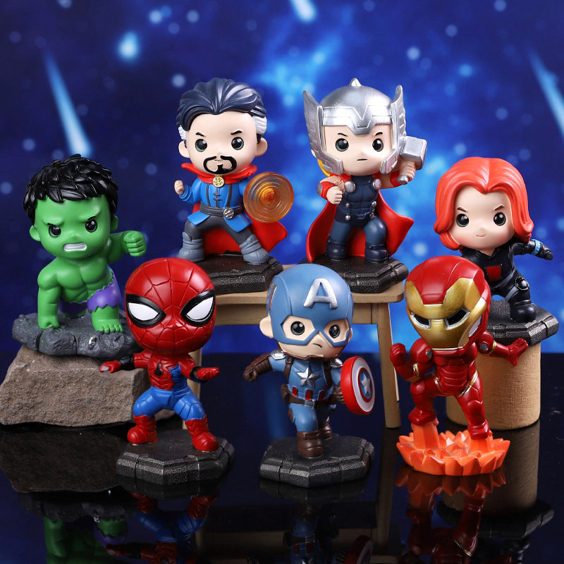 Premium Stone Avengers Mini Action Figure