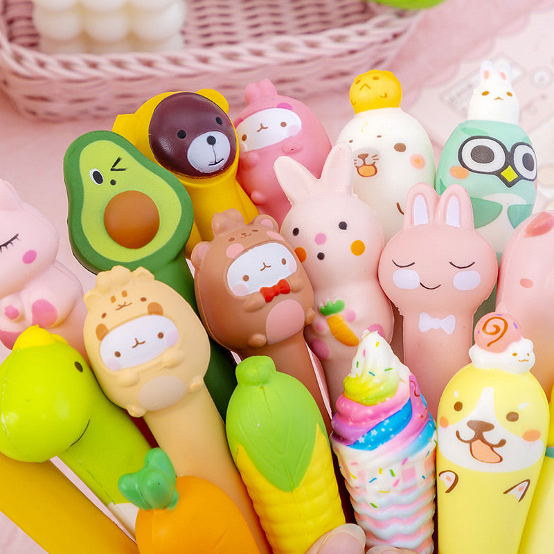 Kawaii Decompression Gel Ball Pen