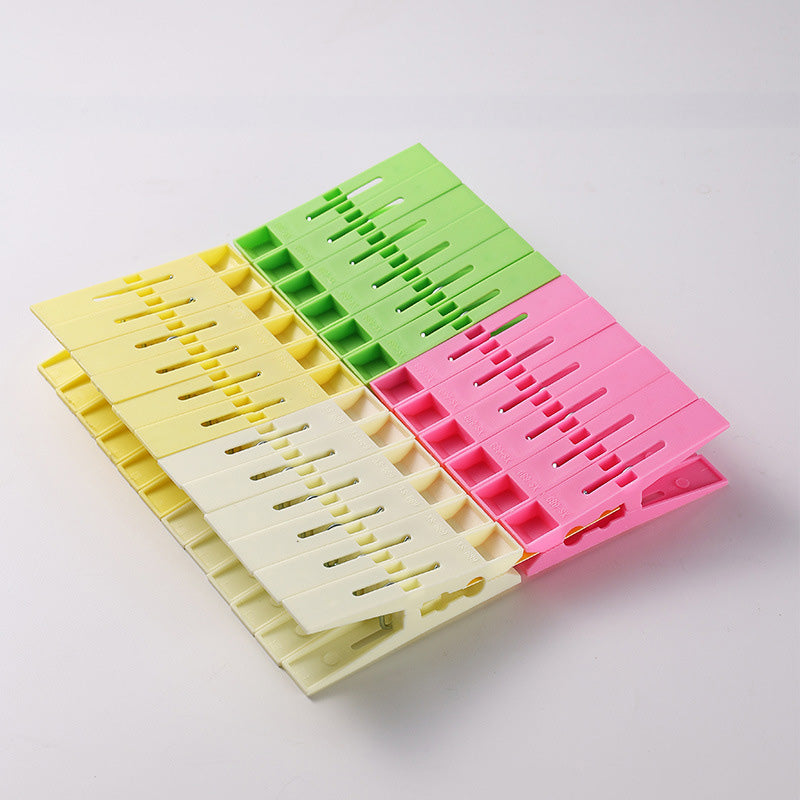 Set of 16 Colorful Clothes Pegs