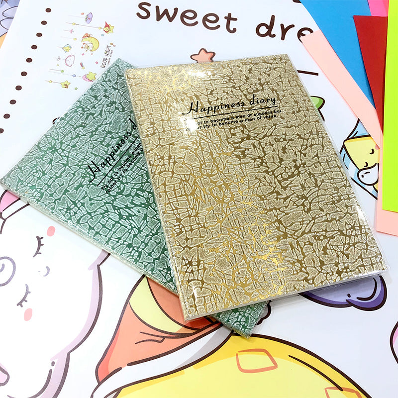 Fluorescent Glitter Fashion Notebook