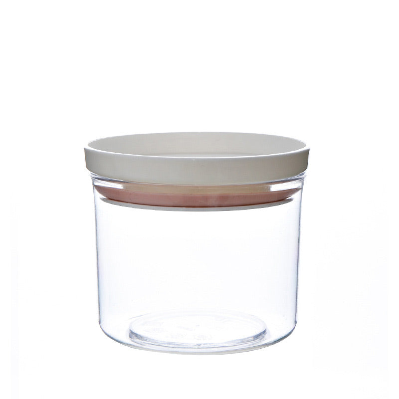 Set of 2 Japanese Style Superimposed Grain Storage Jar