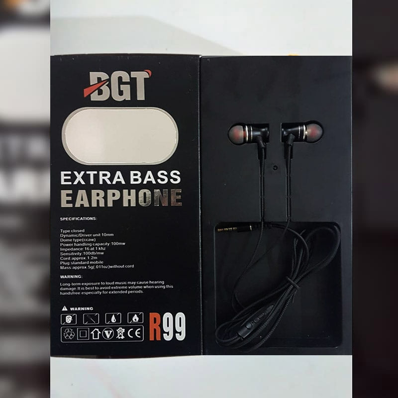 BGT R99 Stunning Sound Earphone