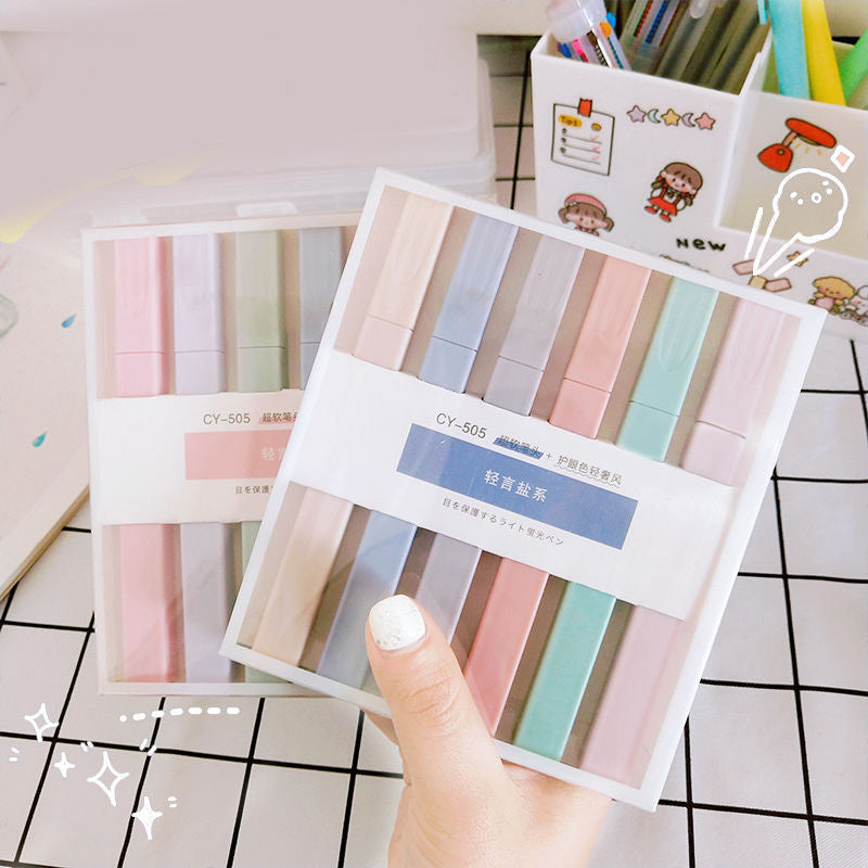 Fluorescent Highlighter Marker Set