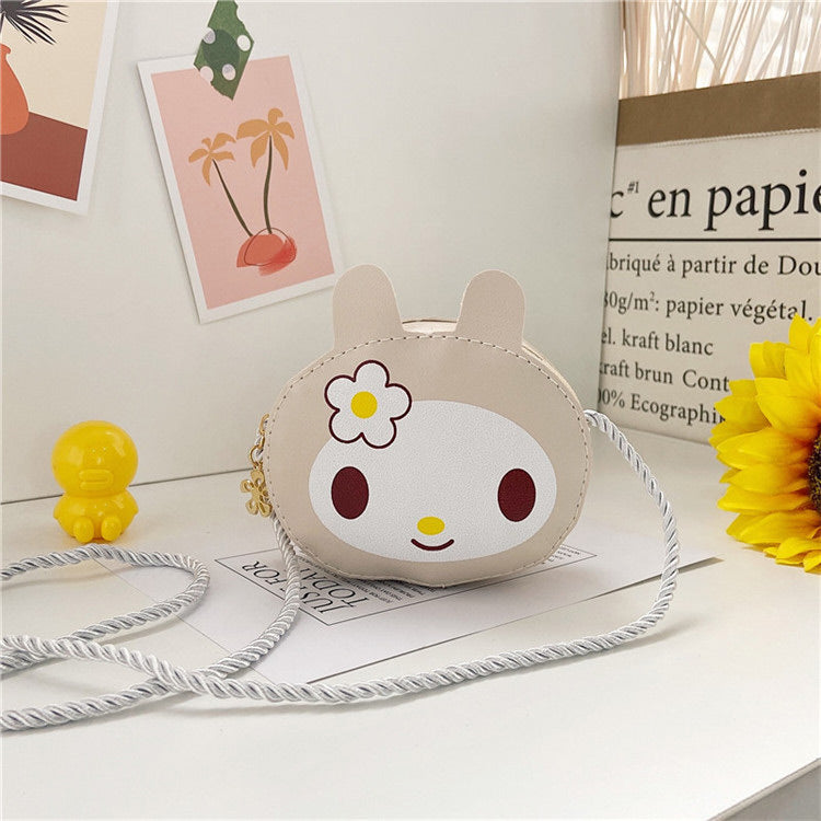 Fashion Cartoon Printed Girl Shoulder Purse