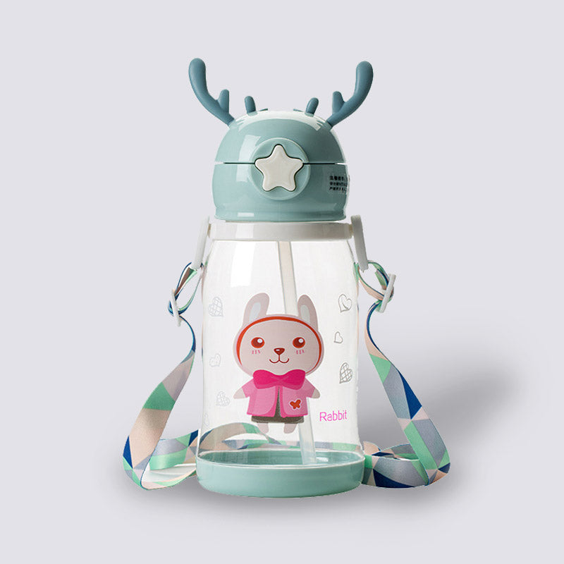 Antlers Kids Plastic Water Bottle
