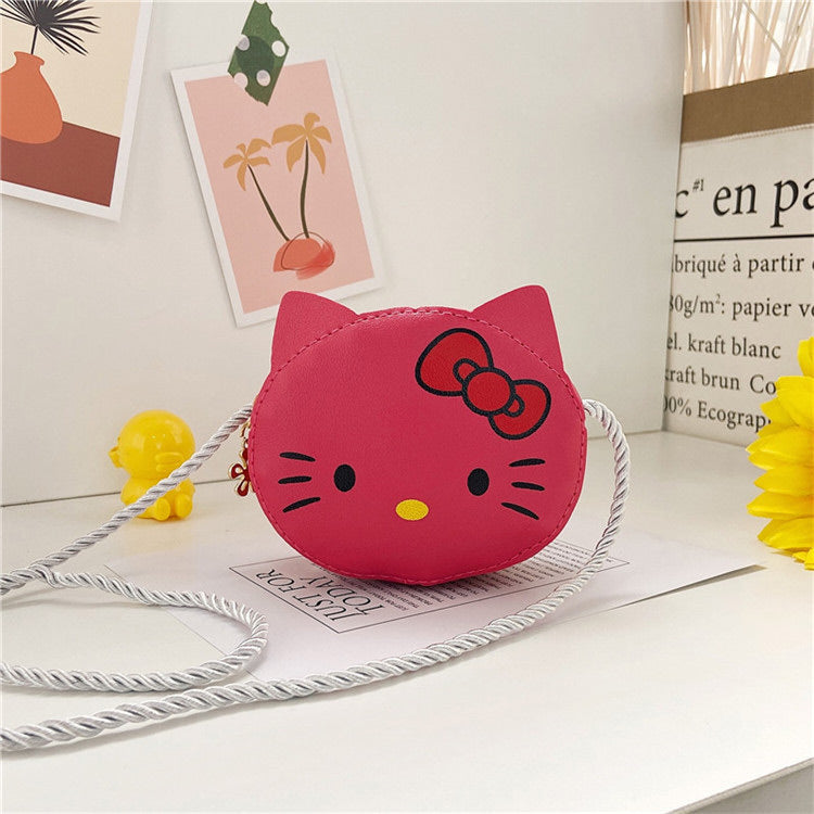 Fashion Cartoon Printed Girl Shoulder Purse