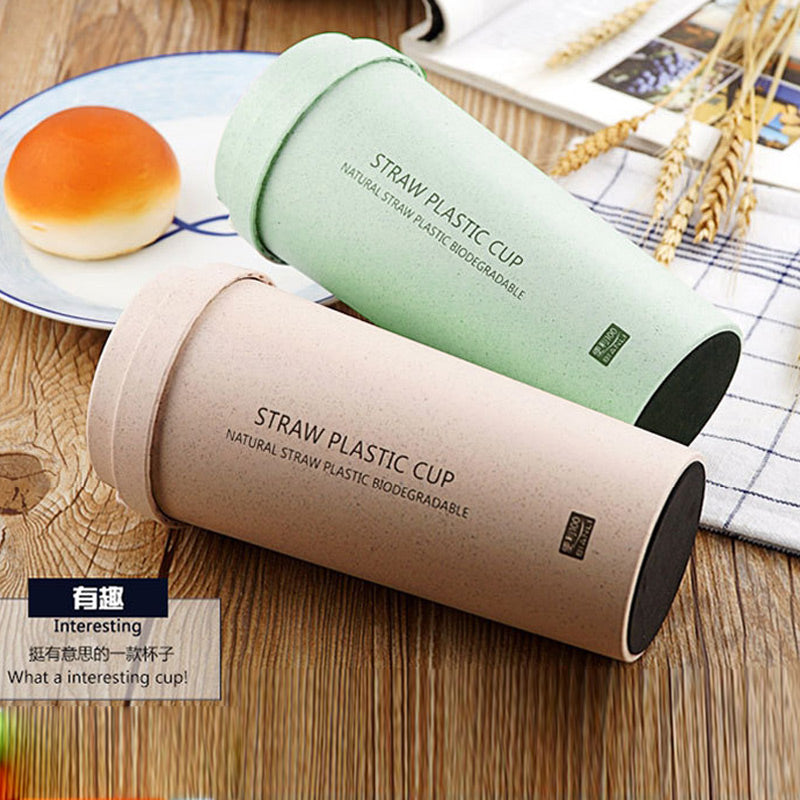 Double Insulated Portable Plastic Coffee Mug