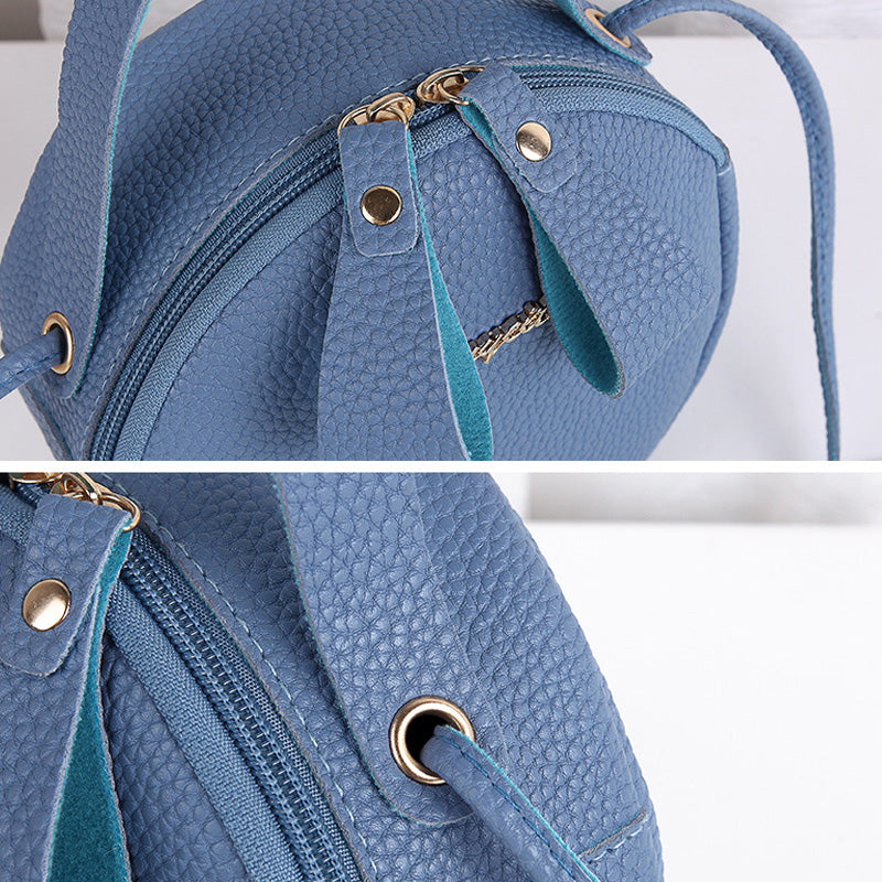 Casual Small All-Match Single Shoulder Round Bag