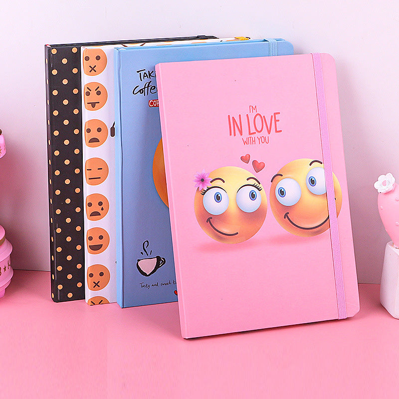 Smiley Hardcover Lined Journal Notebook