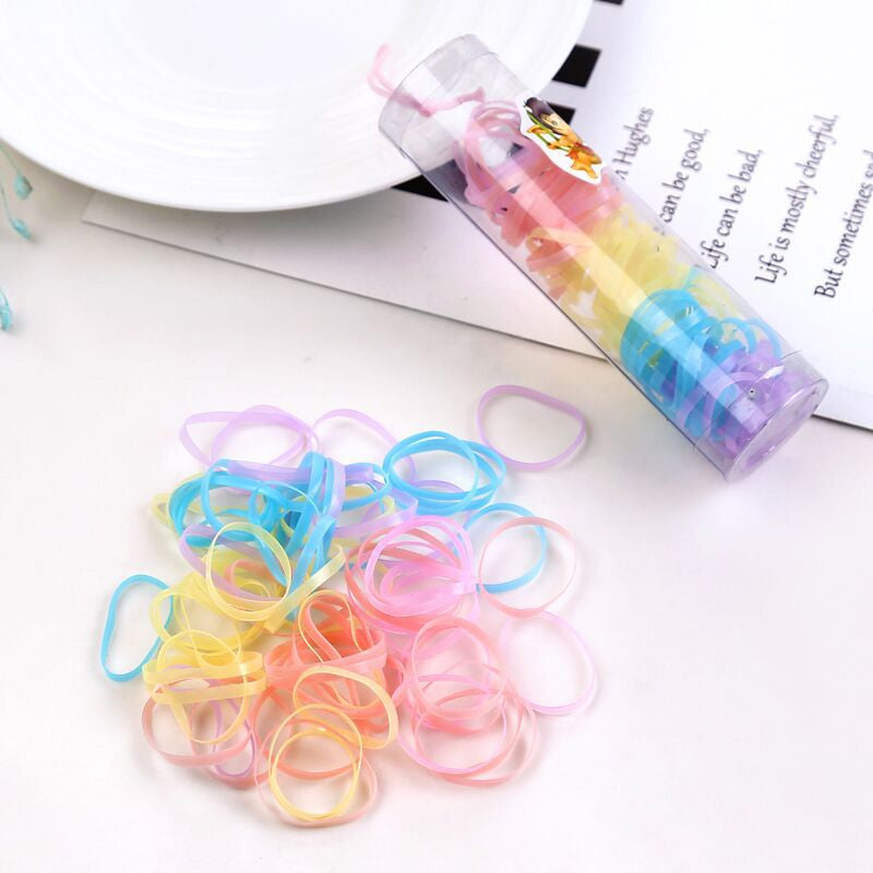 200 Korean Style Disposable Head Rope Hair Ring