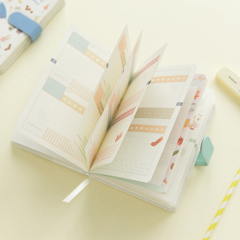 Eternal Summer Colorful Pages Notebook