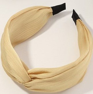 Elegant Knot Flower Hairband for Girls