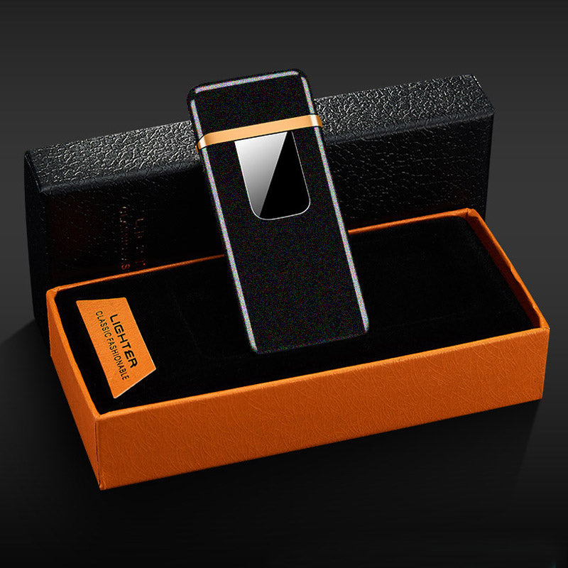Luxury Electric Rechargeable LCD Touch Lighter