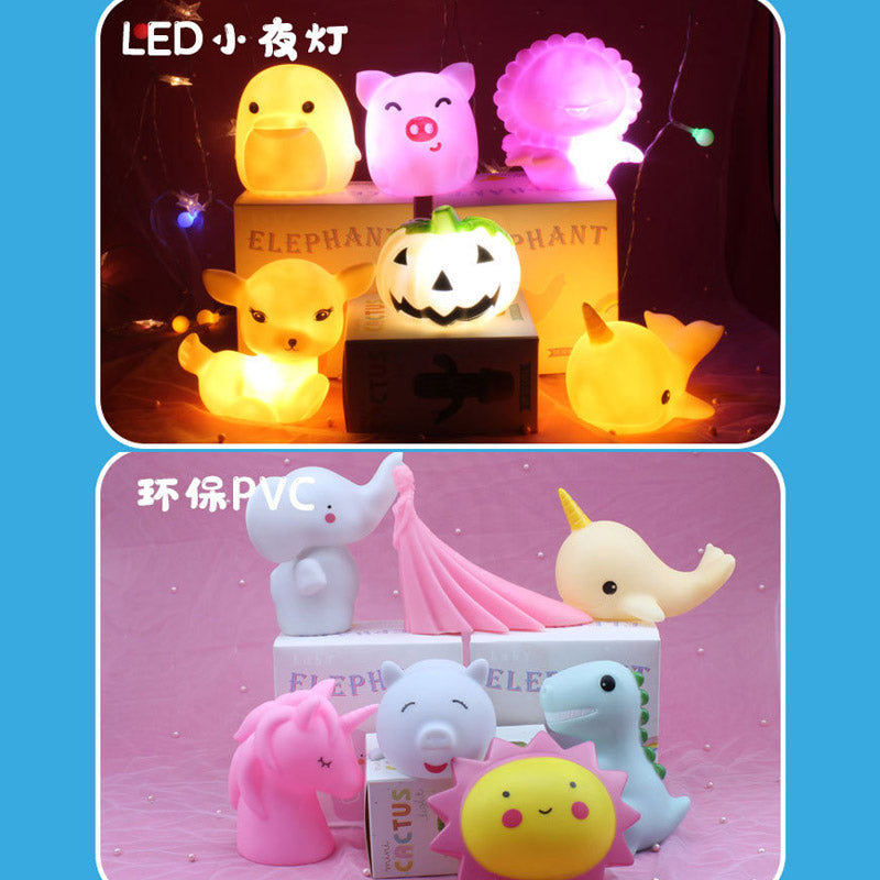 Glowing Animal Shape Night Lamp