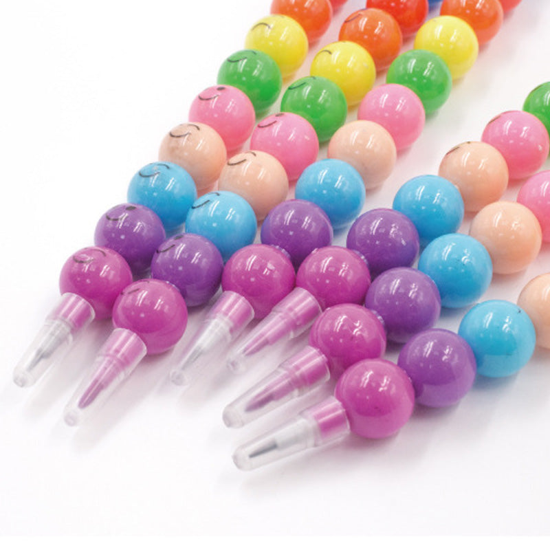 Set of Colorful Detachable Bullet Marker & Pencil