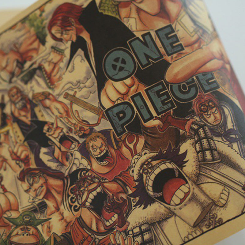 1m One Piece Family Portrait Character Poster