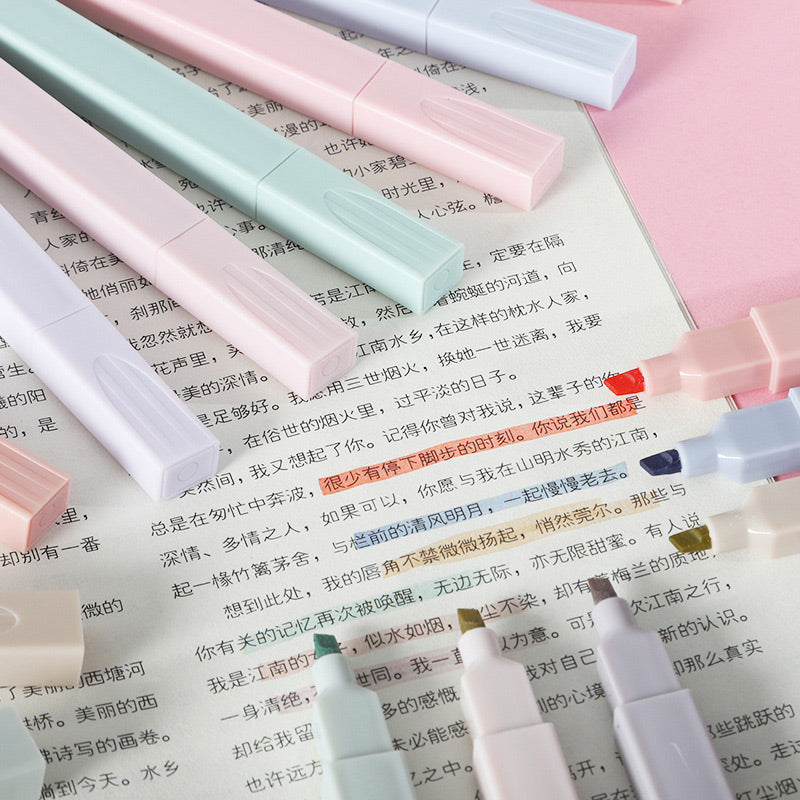 Fluorescent Highlighter Marker Set