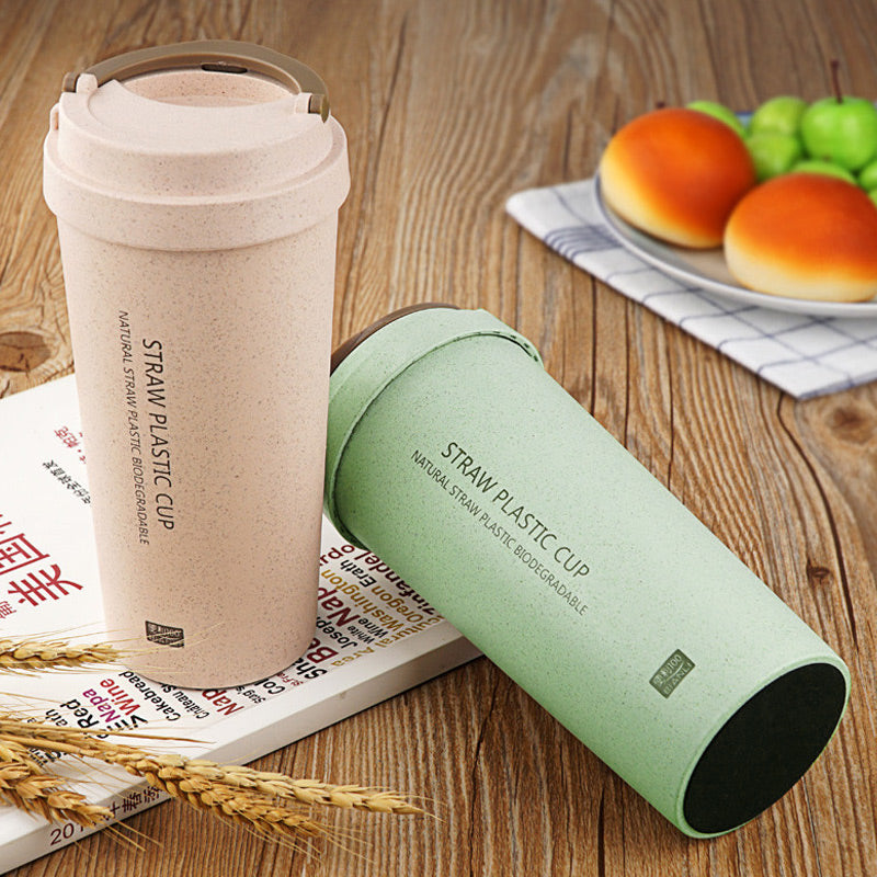 Double Insulated Portable Plastic Coffee Mug