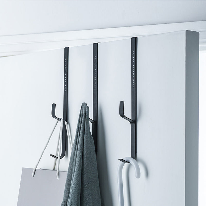Set of 3 Wrought Iron Nail-Free Hangers