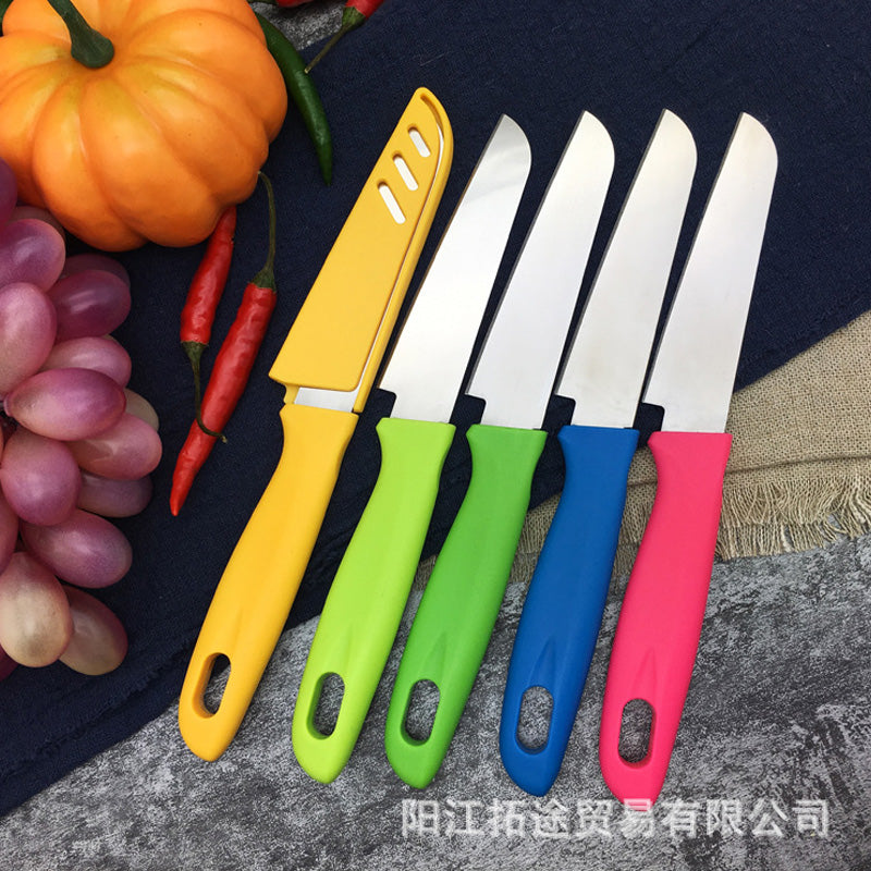 Kitchen Knife with Sheath Cover