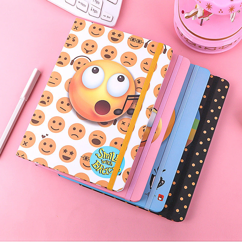 Smiley Hardcover Lined Journal Notebook