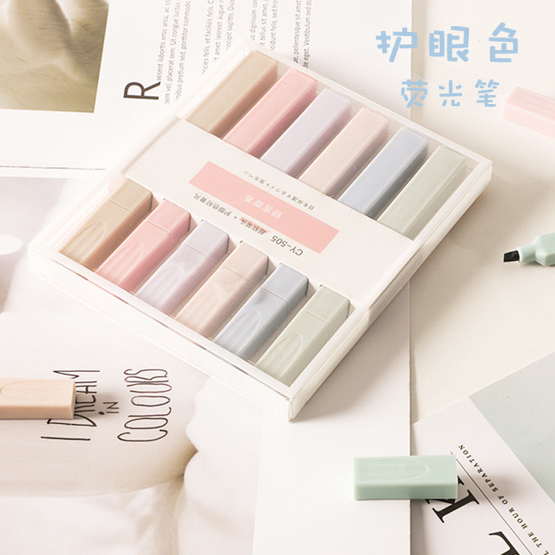 Fluorescent Highlighter Marker Set
