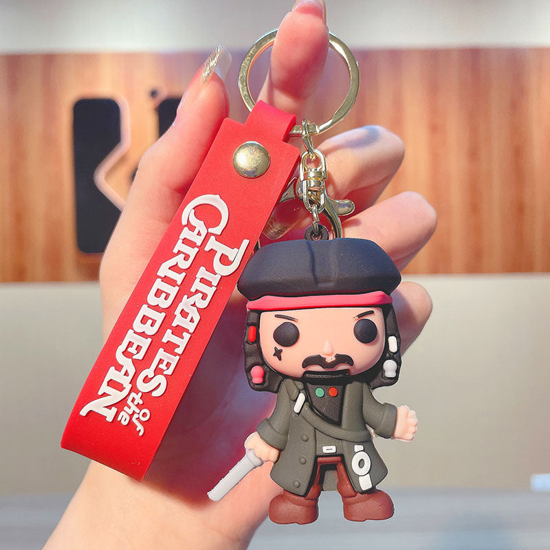 Pirates of the Caribbean Jack Sparrow Keychain