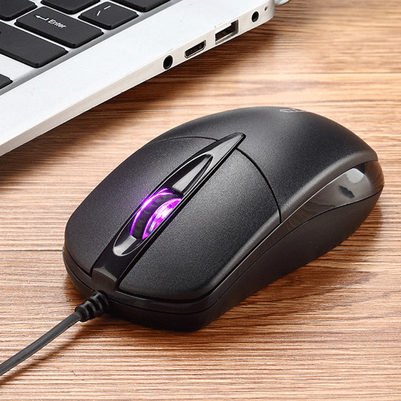 Soundless Wired Desktop Computer Mouse