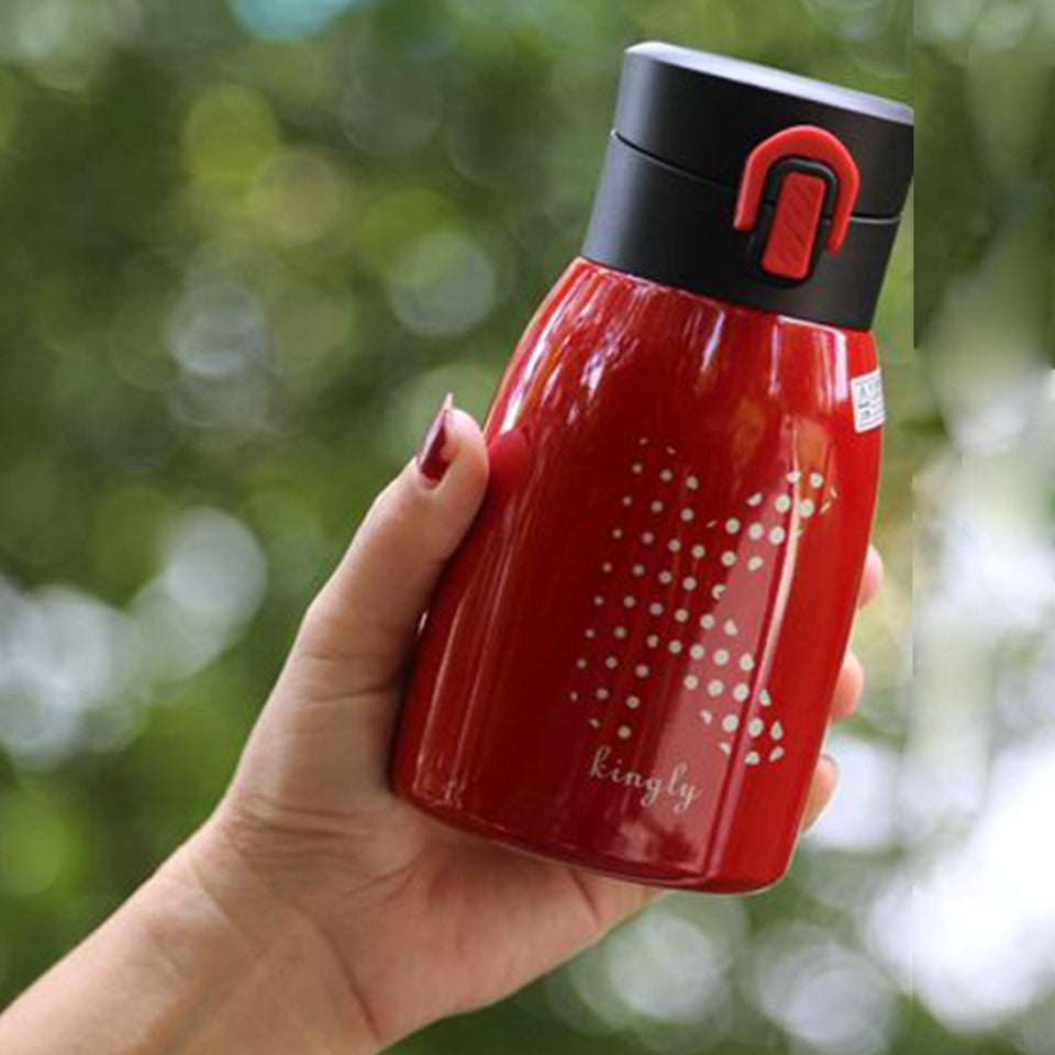 Glossy Stainless Steel Water Bottle