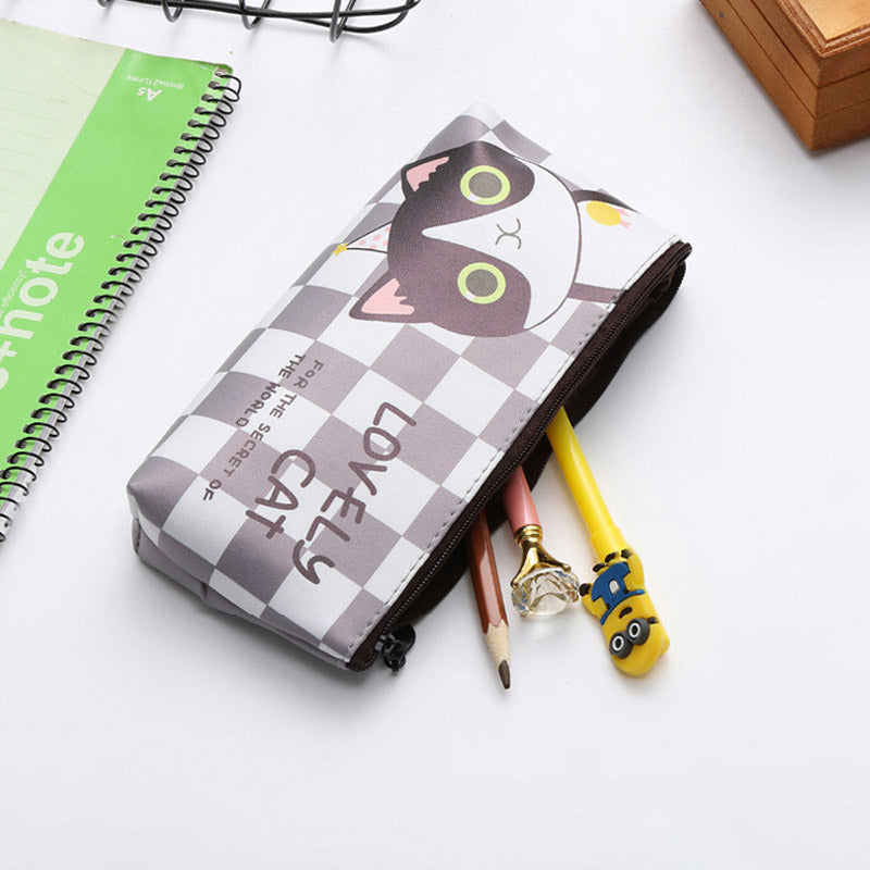 Kawaii Cat School Pencil Bags