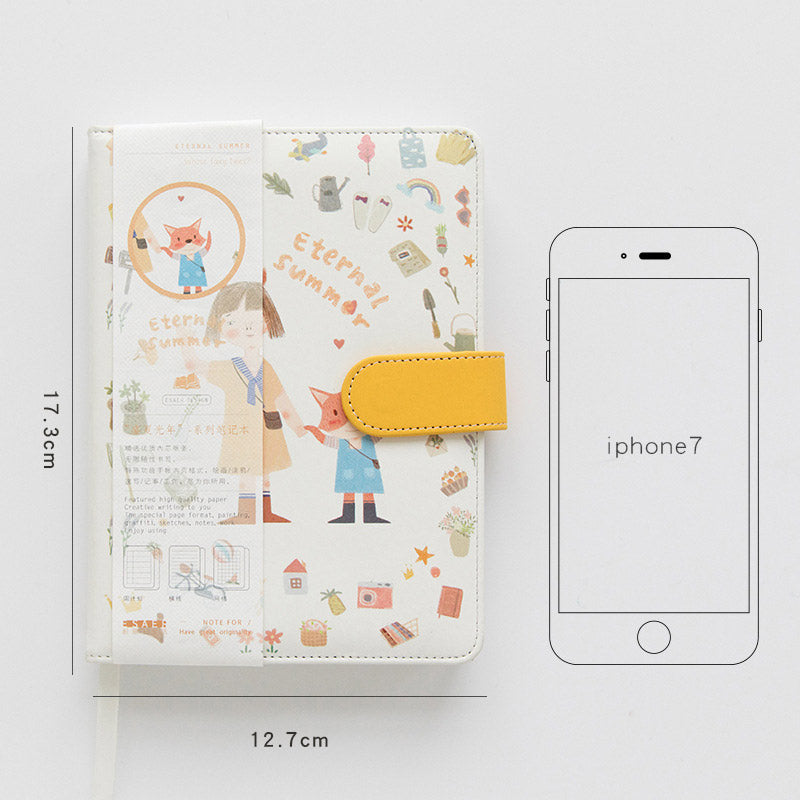 Eternal Summer Colorful Pages Notebook