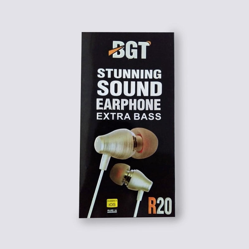 BGT R99 Stunning Sound Earphone