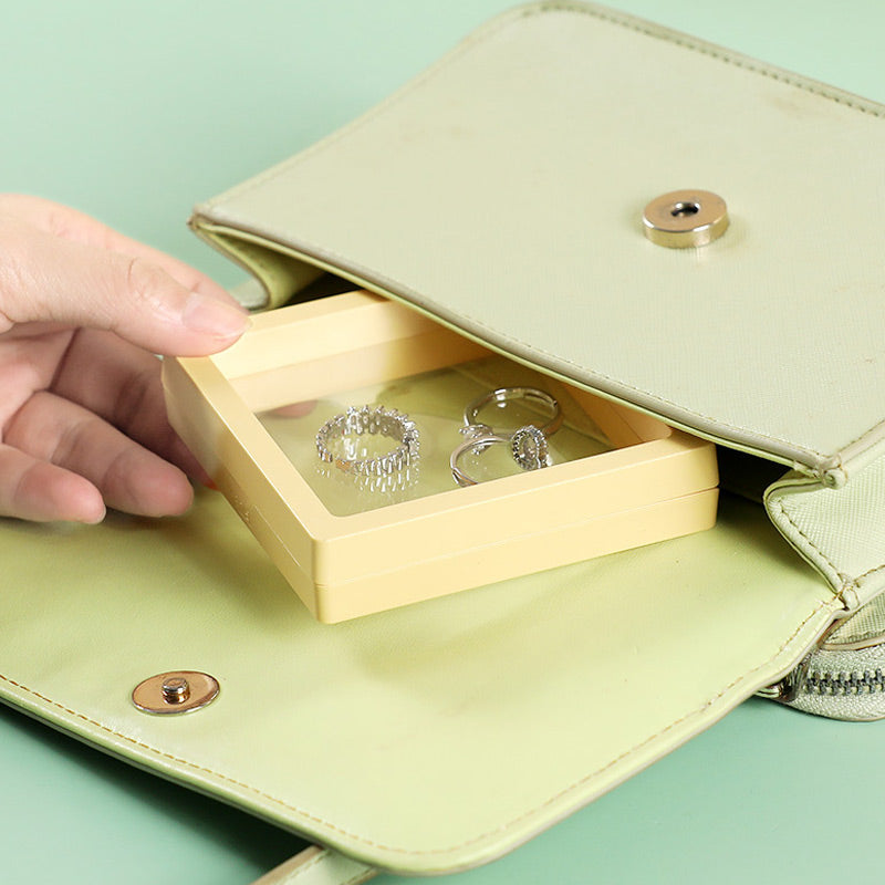 Set of 3 Anti Dust Portable Jewelry Display Organizer