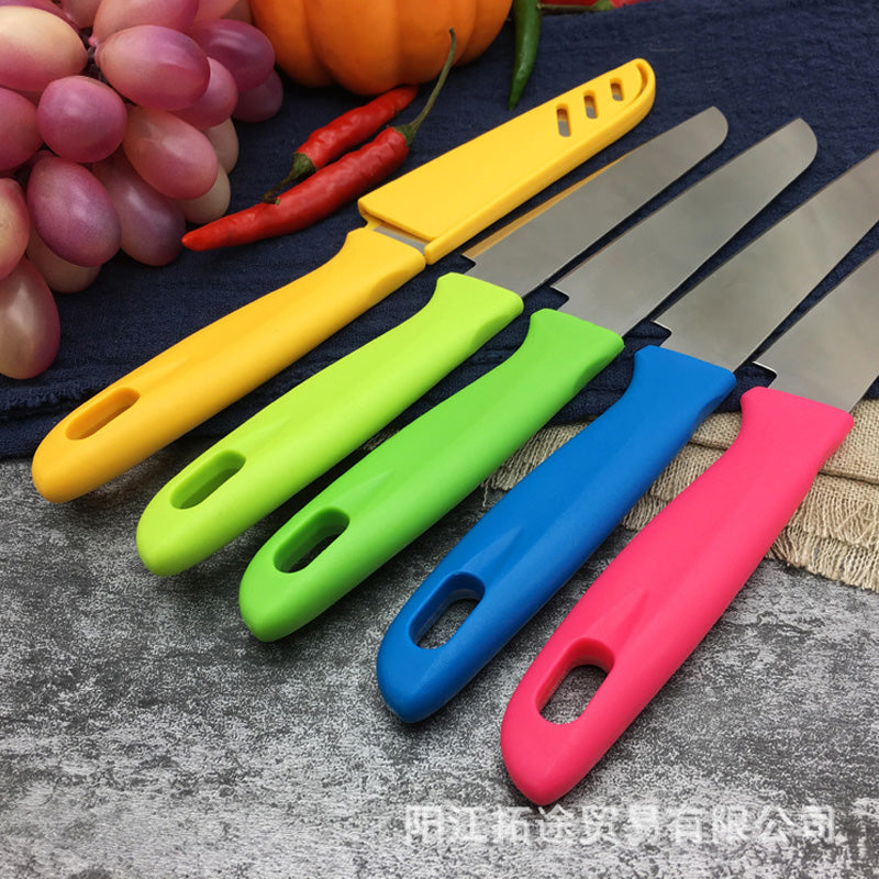 Kitchen Knife with Sheath Cover