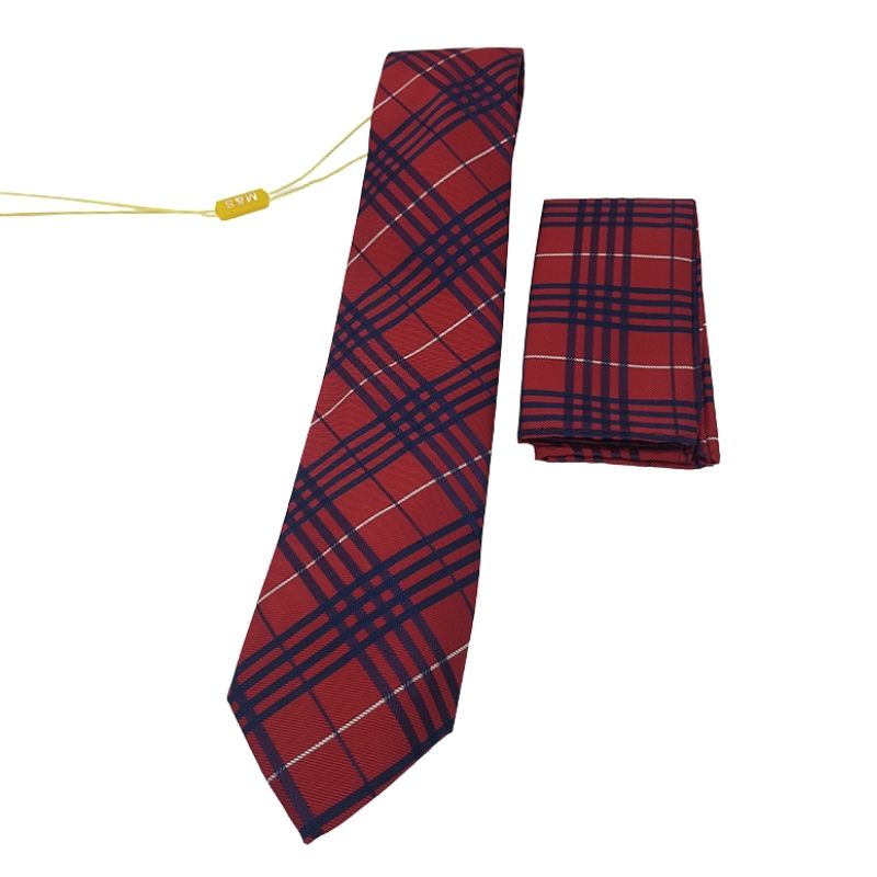 Premium Men's Classic Multi Check Tie