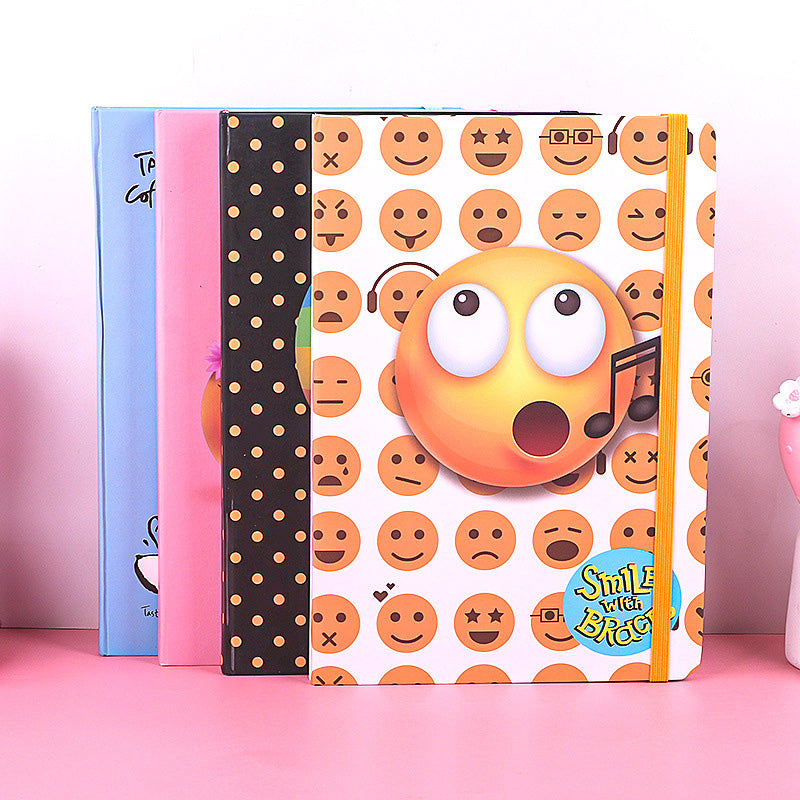 Smiley Hardcover Lined Journal Notebook