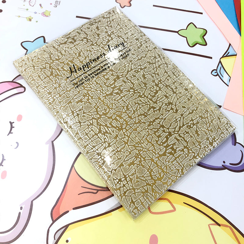 Fluorescent Glitter Fashion Notebook