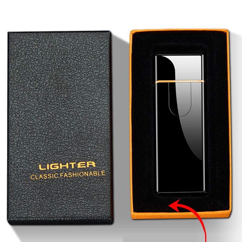 Luxury Electric Rechargeable LCD Touch Lighter