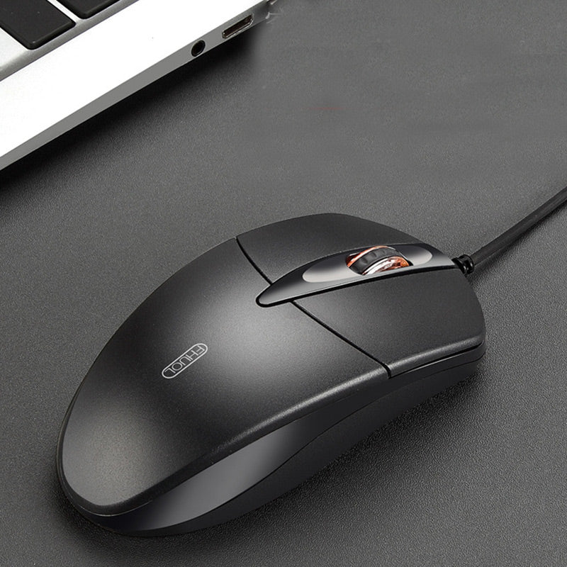 Soundless Wired Desktop Computer Mouse
