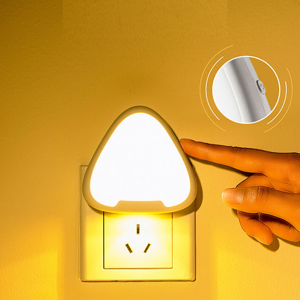 Triangle LED Night Lamp With Remote